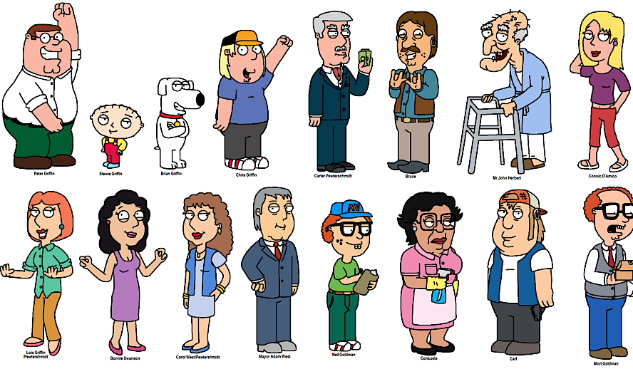 Top 10 Family Guy Characters | Who Makes The Cut? Meg Griffin, Peter Griffin, Stewie, Quagmire?