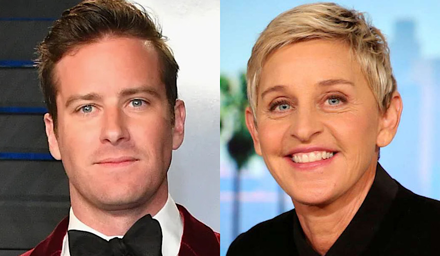 Hollywood Insider Harmful Celeb Culture, Armie Hammer, Ellen Degeneres