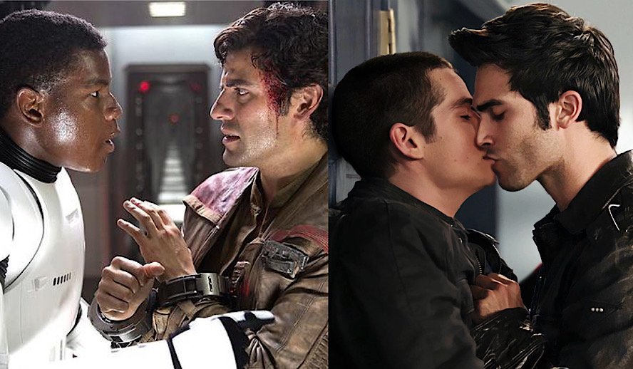 Hollywood Insider Queerbaiting in Movies and TV, Hollywood, Teen Wolf Gay Love Story, Star Wars Gay Love Story