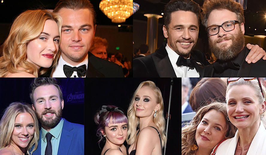 Six Famous Co-Stars Who Are Real-Life Famous Best Friends: Leonardo DiCaprio and Kate Winslet & More