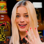 Hollywood Insider Hot Ones Review, Sean Evans, Margot Robbie Interviews