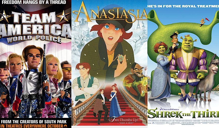 Top 10 Non-Disney Animated Movies | 'Shrek', 'Anastasia' to 'Team