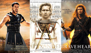 Hollywood Insider Historical Epic Movies, Gladiator, Braveheart, Alexander