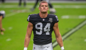 Hollywood Insider Carl Nassib Gay NFL Football Player, First Active Football Player to Come Out as Gay, Las Vegas Raiders