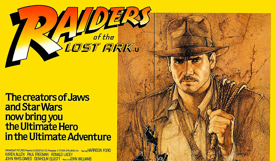 Hollywood Insider Raiders of the Lost Ark Review, Harrison Ford, Steven Spielberg, George Lucas