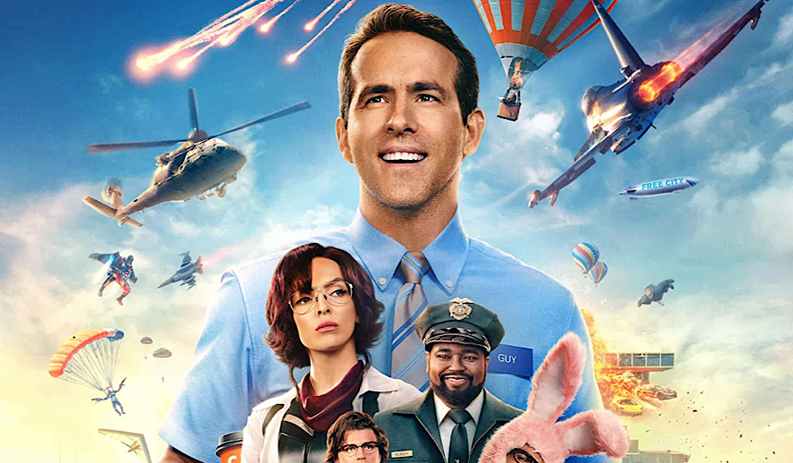 The Hollywood Insider Free Guy Review, Ryan Reynolds