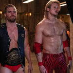 The Hollywood Insider Heels Review, Stephen Amell, Alexander Ludwig