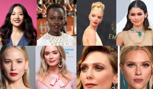 The Hollywood Insider 2021 Top Actresses, Scarlett Johansson, Emily Blunt, Elizabeth Olsen, Christina Hendricks, Jennifer Lawrence, Lupita Nyongo, Constance Wu, Anya Taylor-Joy, Zendaya
