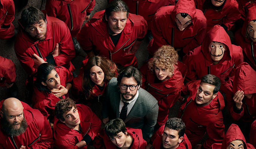 The Hollywood Insider Money Heist Love Letter, Casa de Papel Review