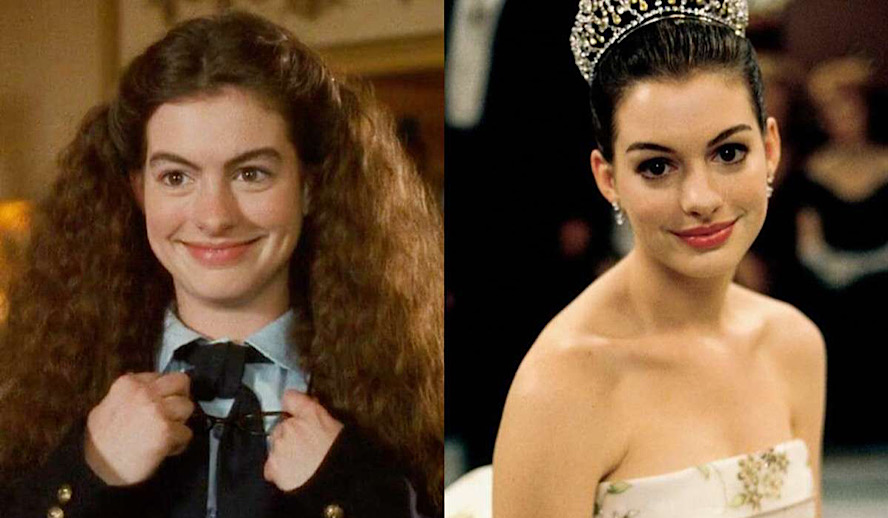 Trope Patrol The Makeover Makeover Movies The Princess Diaries 