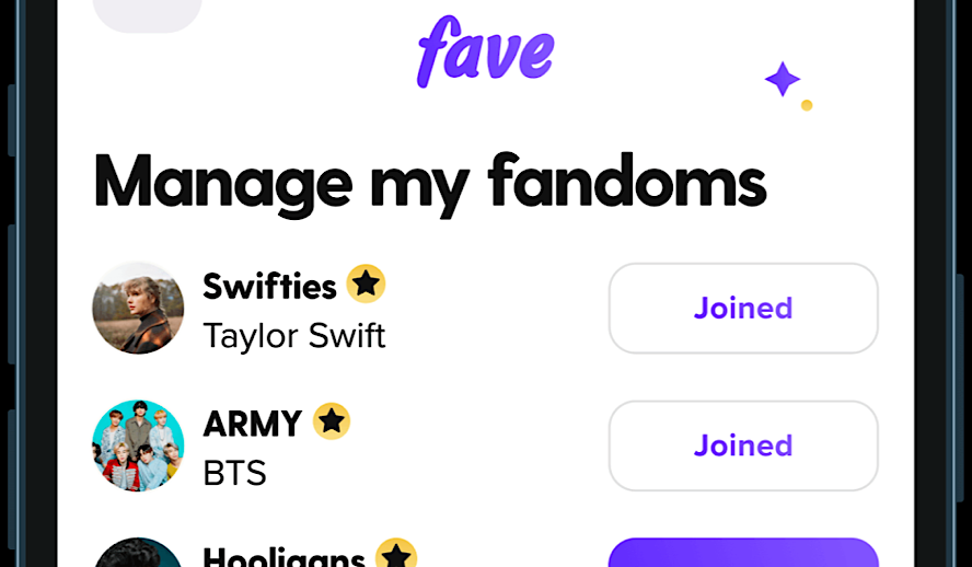 The Hollywood Insider Fave App Fandom Space