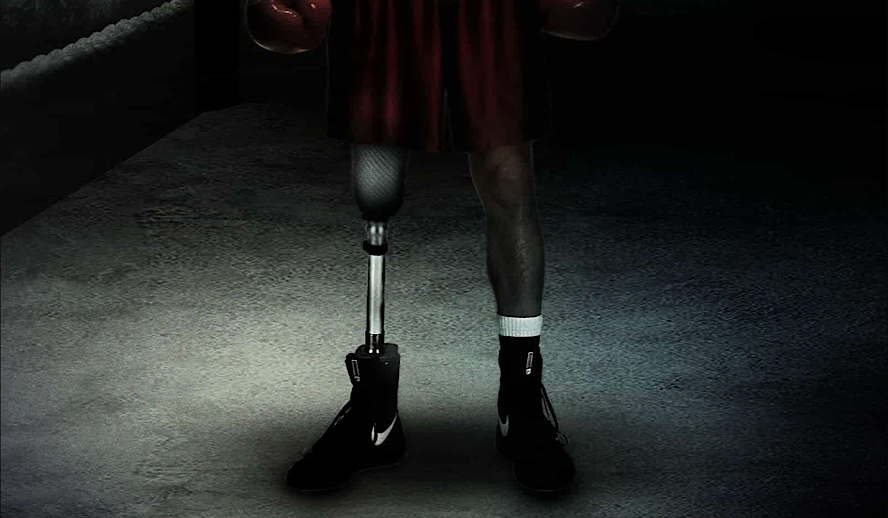 The Hollywood Insider Gensan Punch, Prosthetic Leg Boxer