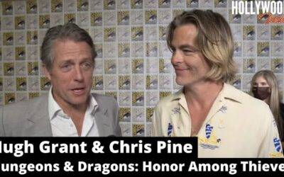 Hugh Grant & Chris Pine | Red Carpet Revelations at Comic Con of ‘Dungeons & Dragons’
