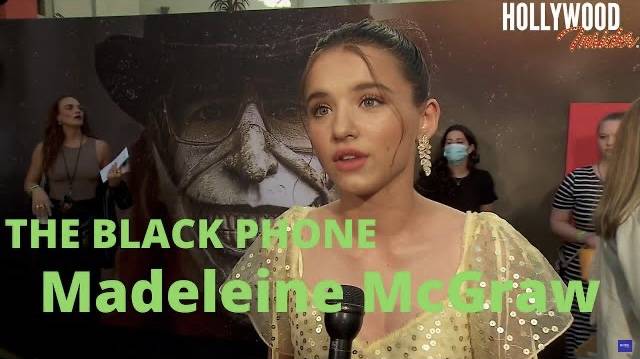 The Hollywood Insider Videos Madeleine McGraw The Black Phone