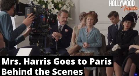 The Hollywood Insider Videos Mrs. Harris Goes to Paris Behind the Scenes