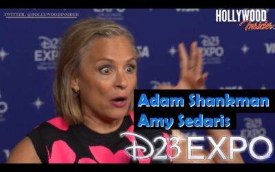 Video: Red Carpet Revelations | Adam Shankman & Amy Sedaris on Disenchanted & The Mandalorian Reveal at D23
