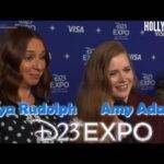 Video: Red Carpet Revelations | Amy Adams & Maya Rudolph on "Disenchanted" at D23 Expo
