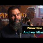 Video: Andrew Miano | Red Carpet Revelations at World Premiere of 'Pinocchio'