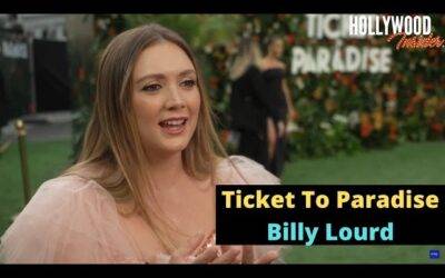 Video: Billy Lourd | Red Carpet Revelations at World Premiere of ‘Ticket To Paradise’