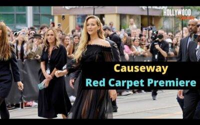 Video: Celebrities Arrivals at Red Carpet Premiere of ‘Causeway’