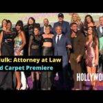 The Hollywood Insider Video Celebrities Red Carpet Arrivals 'She Hulk Attorney at Law'