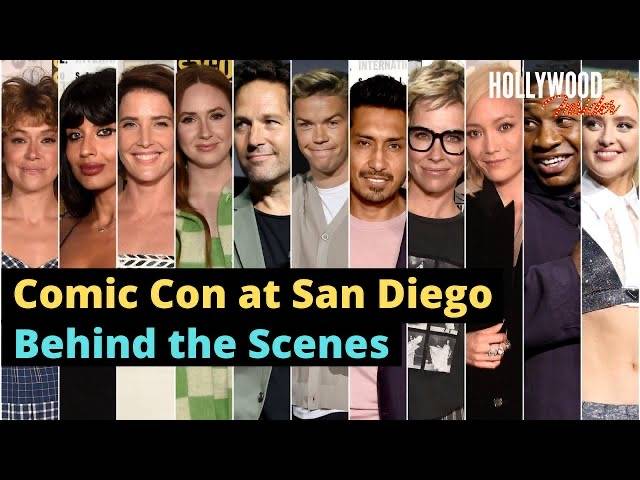 The Hollywood Insider Video Comic Con Behind the Scenes