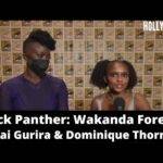 The Hollywood Insider Video Danai Gurira and Dominique Thorne Interview