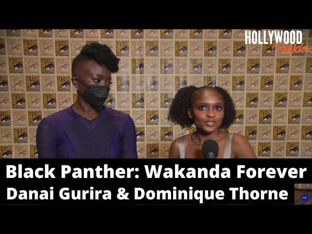 The Hollywood Insider Video Danai Gurira and Dominique Thorne Interview