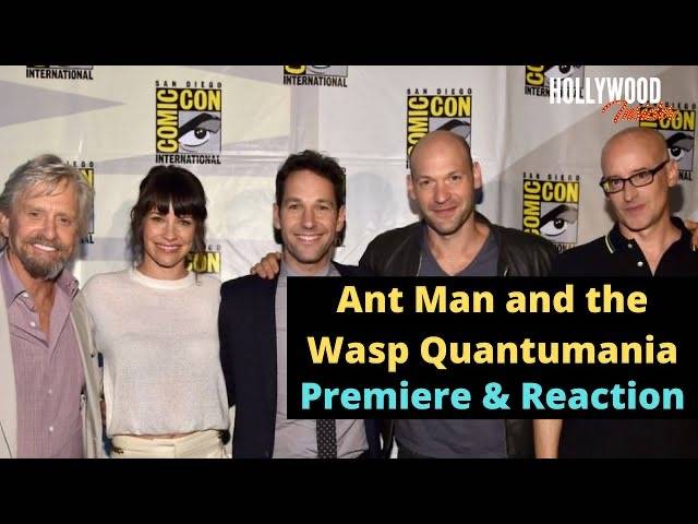 Video: Full Rendezvous at Comic Con of ‘Ant Man and the Wasp Quantumania’ with Reactions from Stars