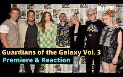 Video: Full Rendezvous at Comic Con of ‘Guardians of the Galaxy Vol.3 ‘ with Reactions from Stars