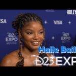 Video: Red Carpet Revelations | Halle Bailey on "The Little Mermaid" Reveal at D23 Expo