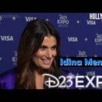 Video: Red Carpet Revelations | Idina Menzel on Disenchanted Premiere Reveal at D23 Expo 2022