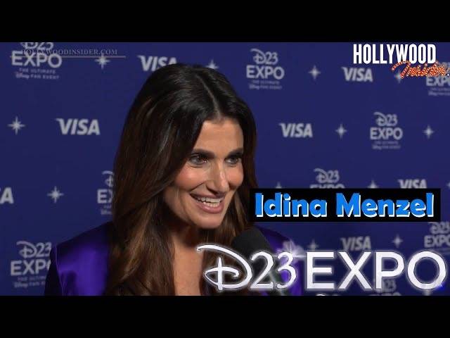 The Hollywood Insider Video Idina Menzel Interview
