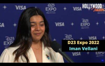Video: Red Carpet Revelations | Iman Vellani on ‘The Marvels’ Reveal at D23 Expo