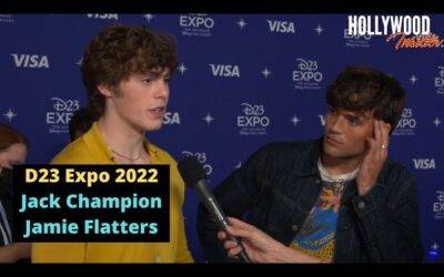 Video: Red Carpet Revelations | Jack Champion & Jamie Flatters on ‘Avatar: The Way of Water’ at D23 Expo