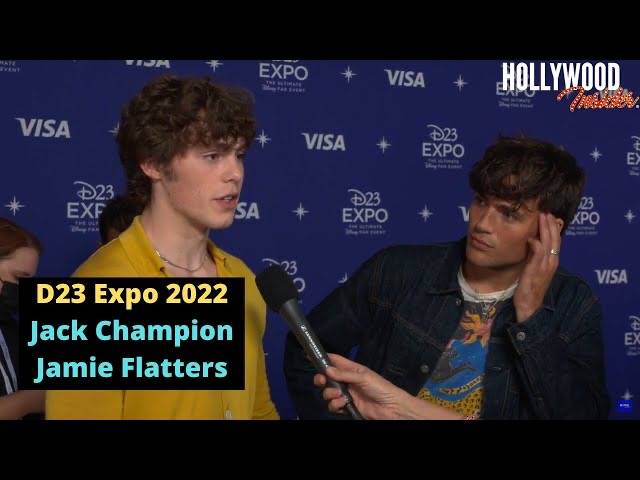 The Hollywood Insider Video Jack Champion and Jamie Flatters Interview