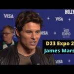 Video: Red Carpet Revelations | James Marsden on 'Disenchanted' Reveal at D23 Expo