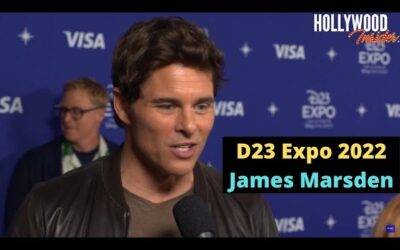 Video: Red Carpet Revelations | James Marsden on ‘Disenchanted’ Reveal at D23 Expo