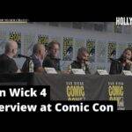 Video: Red Carpet Revelations at Comic Con of 'John Wick 4' | Keanu Reeves & Chad Stahelski