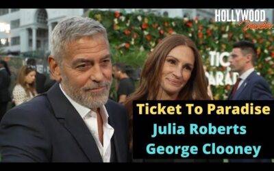 Video: Julia Roberts & George Clooney | Red Carpet Revelations at World Premiere of ‘Ticket To Paradise’