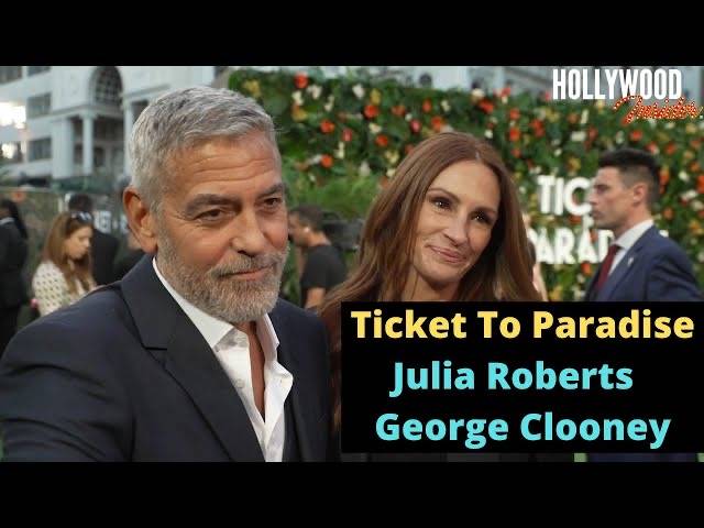 The Hollywood Insider Video Julia Roberts and George Clooney Interview