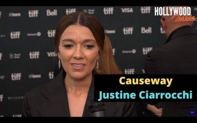 Video: Justine Ciarrocchi | Red Carpet Revelations at World Premiere of ‘Causeway’