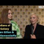 Video: Karen Gillan & Pom Klementieffa | Red Carpet Revelations at Comic Con of 'Guardians of the Galaxy'