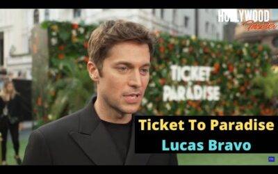 Video: Lucas Bravo | Red Carpet Revelations at World Premiere of ‘Ticket To Paradise’