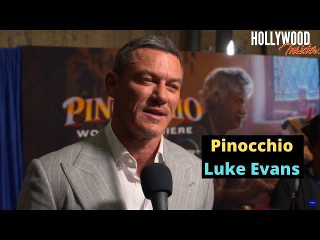The Hollywood Insider Video Luke Evans Interview