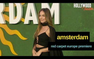 Video: Red Carpet Revelations| ‘Amsterdam’ Europe Premiere