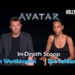 The Hollywood Insider Video Sam Worthington Zoe Saldana Interview