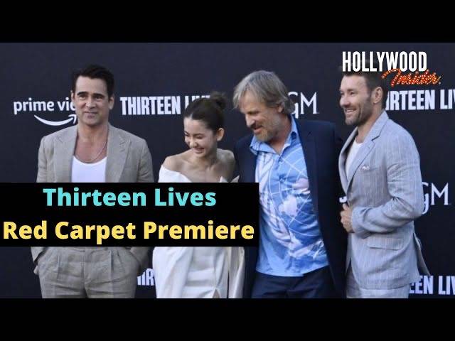 The Hollywood Insider Video Thirteen Lives Celebrities Red Carpet Arrivals