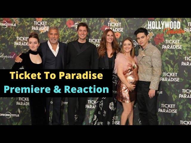 The Hollywood Insider Video Ticket to Paradise Premiere