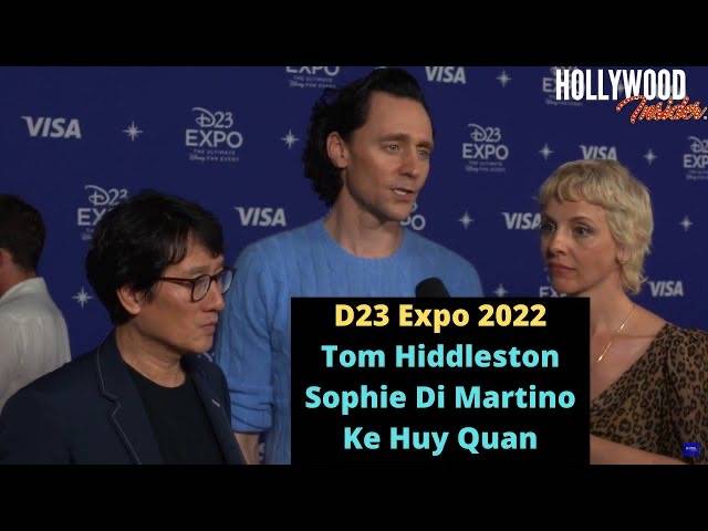 The Hollywood Insider Video Tom Hiddleston Sophie Di Martino Ke Huy Quan Interview